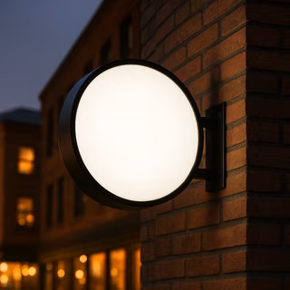 Round Projecting Sign 600mm
