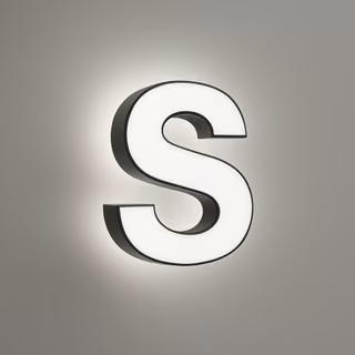 Rimless Front-lit Illuminated Letters